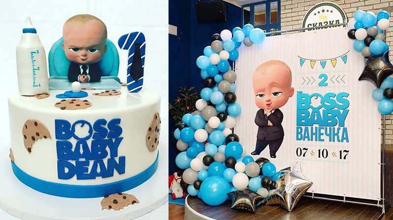 کیک تولد بچه رئیس