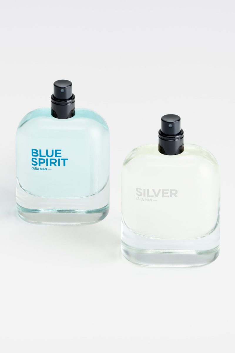 ست عطر و ادکلن مردانه زارا من سیلور و من بلو اسپریت ادوتویلت Zara Man Silver + Man Blue Spirit EDT for men