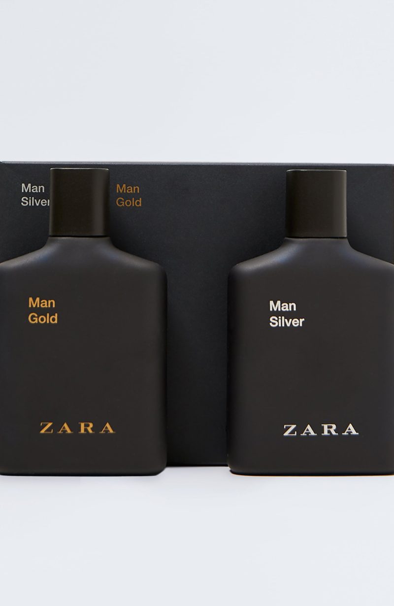 ست عطر و ادکلن مردانه زارا من گلد و من سیلور ادوتویلت Zara Man Gold & Man Silver for men